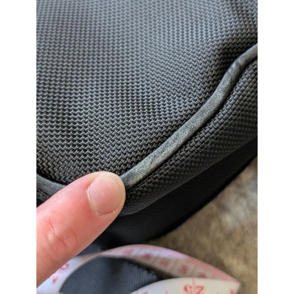 Tumi Briefcase Elements Collection Nylon Leather Handle Zip Laptop Bag Carry On